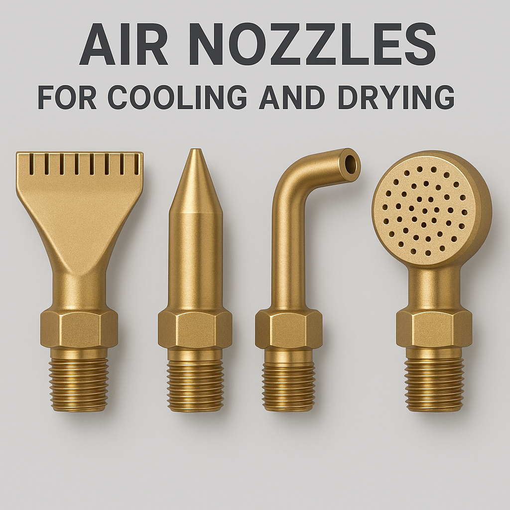 Air Nozzles for Cooling and Drying