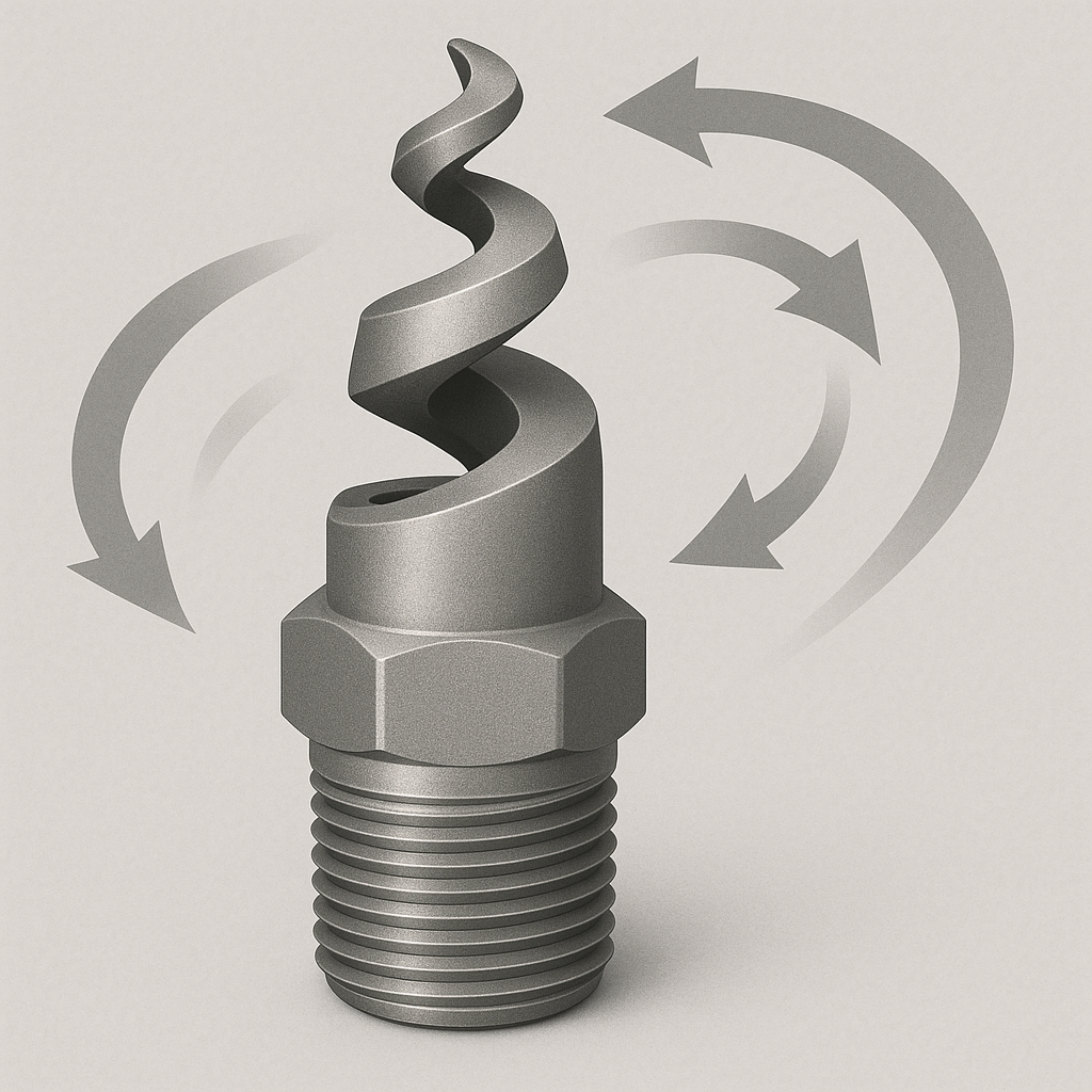 Tangential Spin Nozzles