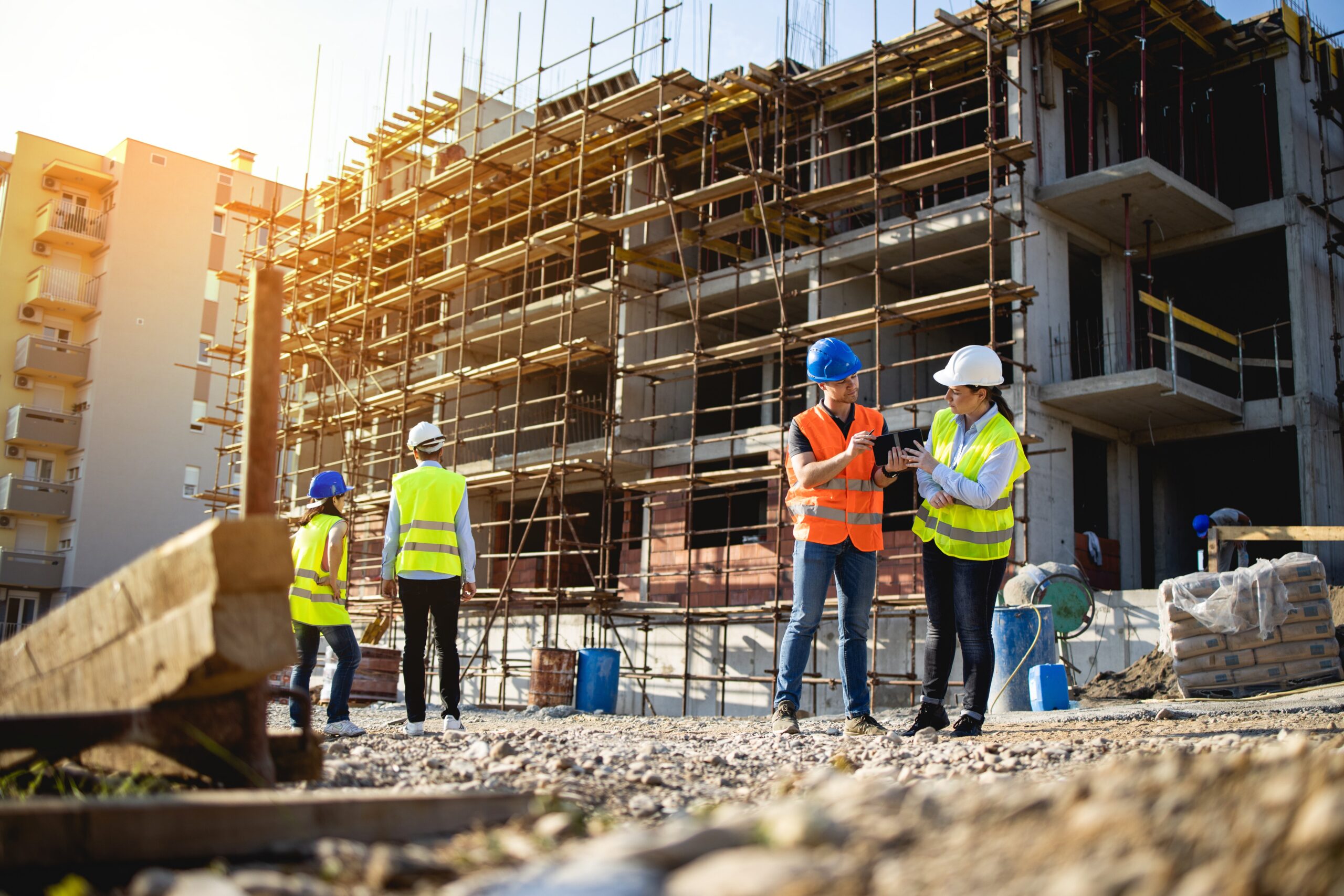 Construction sites
