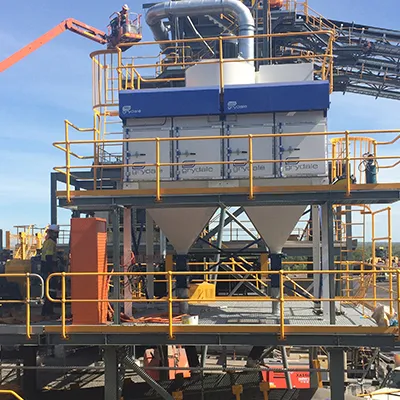 Dust Collector Units for Conveyor Tunnels & Crushers
